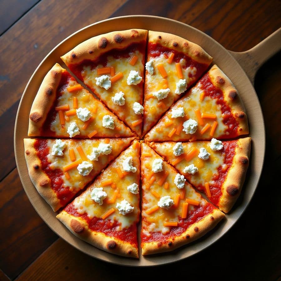 14" Large Three-Cheese Pizza