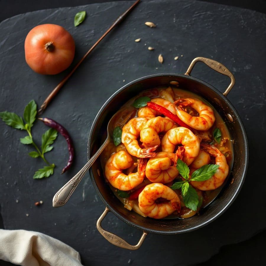 Shrimp Kadai