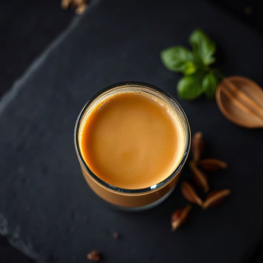 Indian Coffee with Milk and Elachi